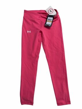 Under Armour Girls Hot Pink Performance Leggings